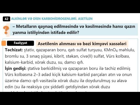 Video: Niyə alkinlər asetilen adlanır?