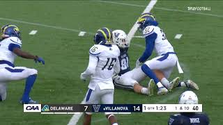 CAA Football Week 13 Highlights: Villanova 55, Delaware 33