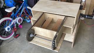 Lunar Mining Trencher Prototype