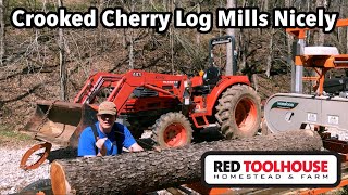 milling a small cherry in big winds