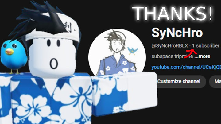 1 SUBSCRIBER! (Thank You)