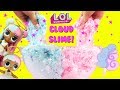 GIANT CLOUD SLIME LOL Surprise Sugar Slime Cotton Candy Toy Suprises