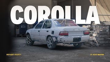 Repaint 1995 Toyota Corolla AE101
