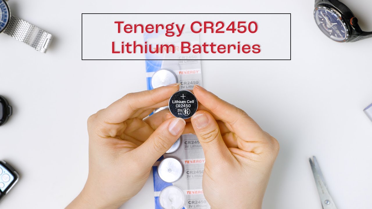 Premium Batteries CR2450 Battery 3V Lithium Coin Cell (1 Toshiba Battery)  (Child Resistant Packaging)