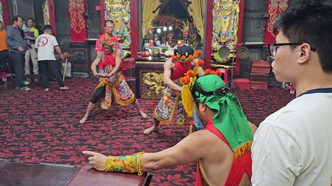 沙港土地公前北極殿玄天上帝聖誕千秋 神明進駕參香