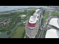 Spectacular View of Iconic Marina Bay Sands & Singapore Flyer