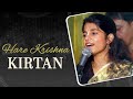 Hare krishna kirtan  maithili thakur  krishna bhajan