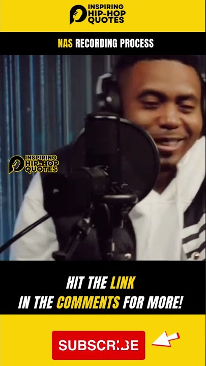 NAS SHARING HIS RECORDING PROCESS #nas #nasquote  #shorts #rapperquotes