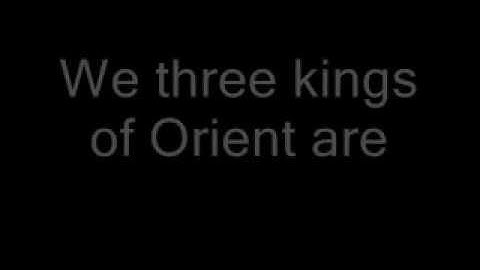 We three kings rubber cigar lyrics