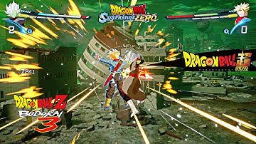 Fused Zamasu Vs Future Trunks (Super), SSJ2 Cabba, SSJ2 Caulifla, SSJ Kale, & Hit! DBZ Budokai Music