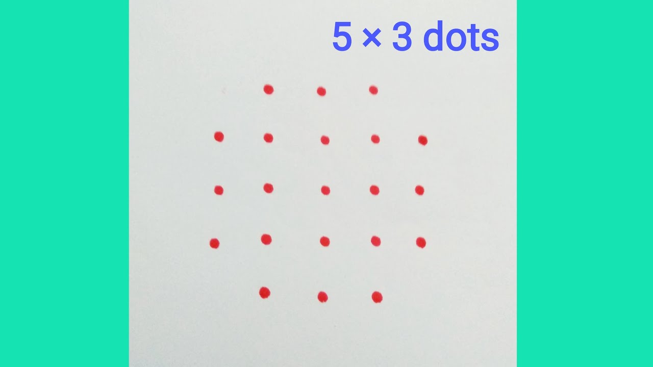 How to draw lotus flower rangoli ll simple rangoli for beginners ll by ...