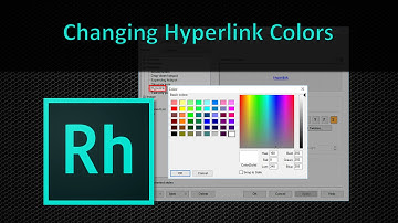 Change HyperLinkColors