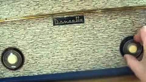 Dansette - Diplomat - 1960 battery record player