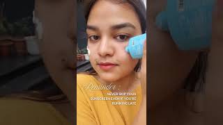 speeding through life but not without sunscreen 😤🧴 #dotandkey #skincare #sunscreen #grwm