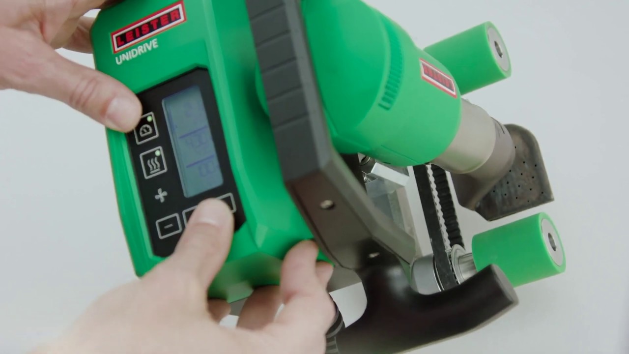Roof Membrane Welding with the LEISTER UNIDRIVE YouTube