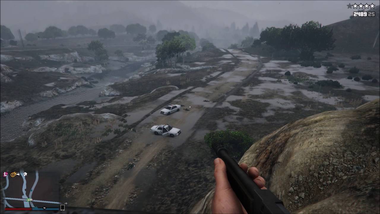 [Bøllebanden] GTA5 - Womba, Karlzone og Dr.Foster kører tog