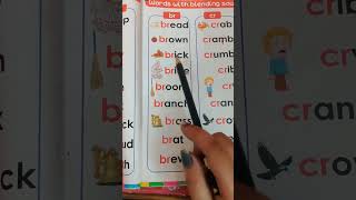 Words with blending sound 'br' #letsreadinenglish #englishreading