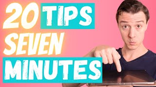 20 Writing Tips in 7 Minutes for Your FIRST Musical