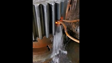 Single gear groove hardness hardening process- Good tools and machinery make work easy