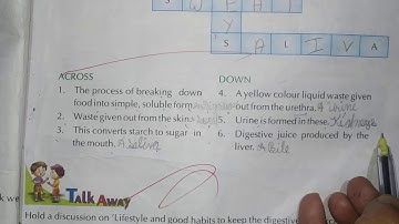 Class-4 Subject-Science Video-47 Chapter-3(The Digestive & Excretory System),Part-1  By-Mrs Varsha
