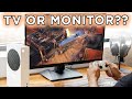 When You Should Consider A Gaming Monitor Over A TV