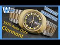 Vintage Hamilton Watch or Machine Gun?! 1975 Hamilton Clermont and its 36,000 bph movement.