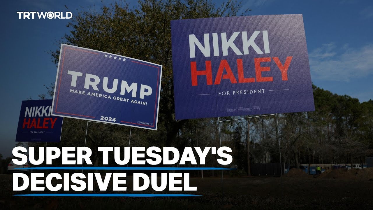 Trump cruises to victory in North Dakota ahead of Super Tuesday - YouTube