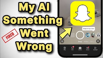 Snapchat Mijn AI Er is iets misgegaan, probeer het opnieuw: Reparatie op iPhone
