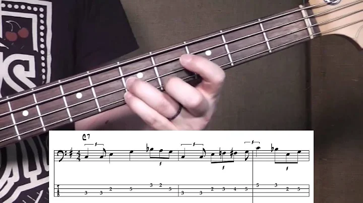 Blues Bass - Slow Blues Lick A