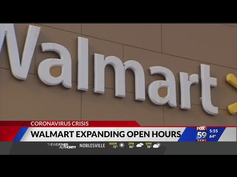 Walmart expanding open hours