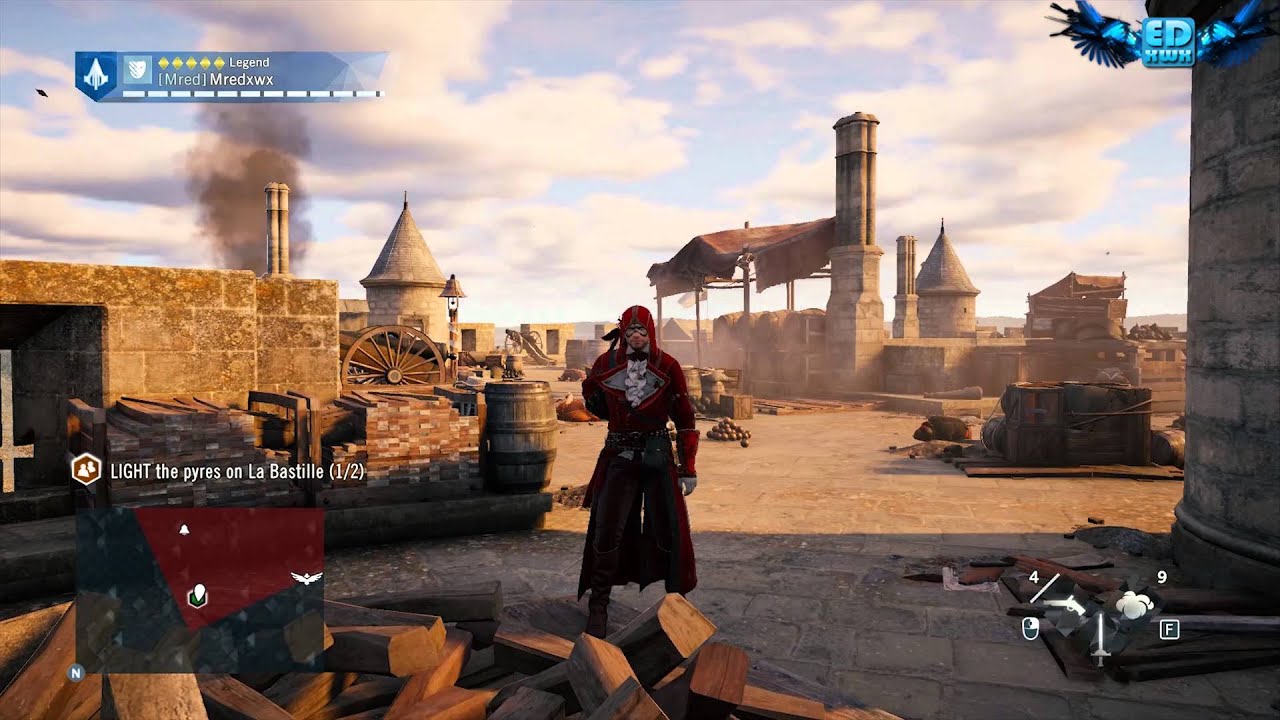 Assassin's Creed Unity Political Persecution vs Legend Rank Ultra GTX 970
