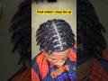 Dread Correction &amp; Sharp Line-Up | Clean Roots for African Hair (15s) #dreads