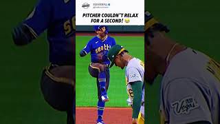 He warned the pitcher he was stealing and DID IT 😱 #baseball #mlb #shorts He warned the pitcher he was stealing and DID IT 😱 #baseball #mlb #shorts