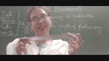 Class III Mathematics 04-10-2021 by Ms Vandana Wells. Topic - Measurement.