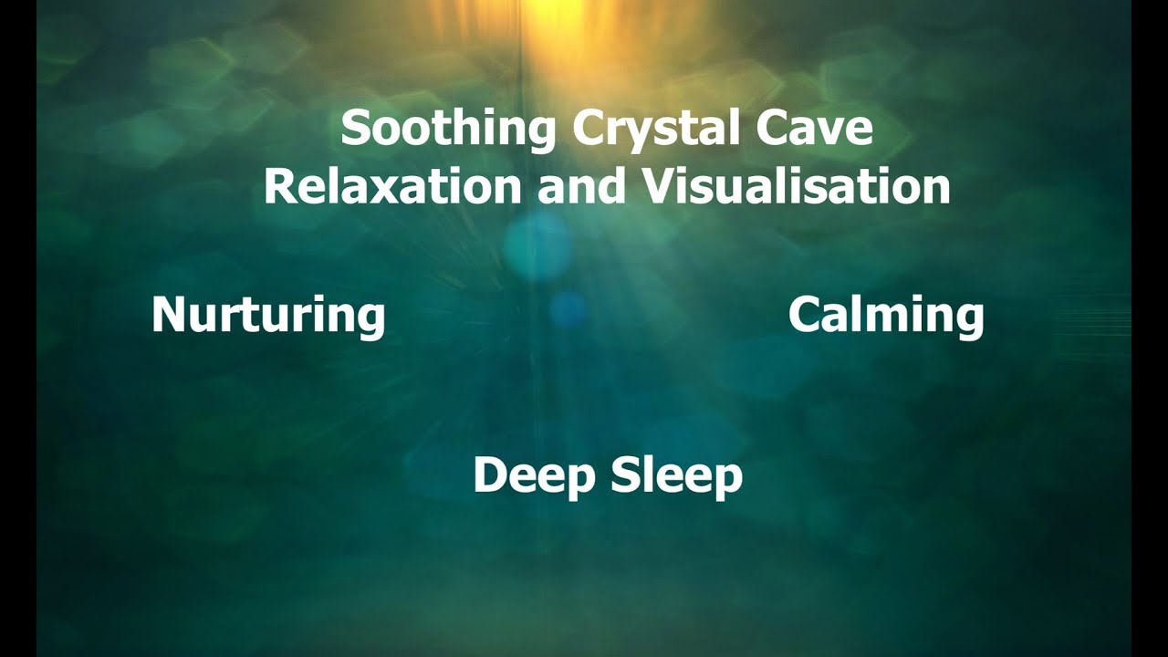 Soothing Crystal Cave Relaxation and Visualisation #sleep #calm # ...