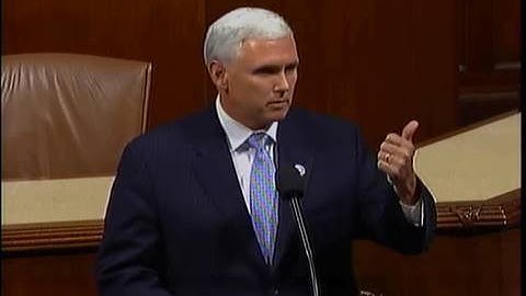 9-15-2009 - Pence Speaks on House Resolution Regarding Rep. Joe Wilson