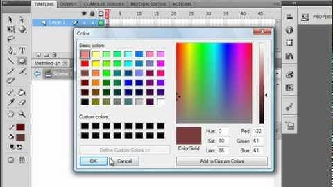 Flash Basics Tutorial 20 Control Movie Clip Animation.avi