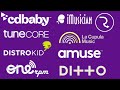 ANÁLISIS DE DISTRIBUIDORAS DIGITALES EPICO: Amuse Vs Distrokid Vs Routenote Vs CdBaby Vs One Rpm Etc