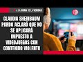 Claudia Sheinbaum Pardo aclaró que no se aplicará impuesto a videojuegos con contenido violento
