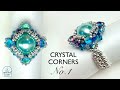 Crystal Corners (No.1) beaded ring tutorial