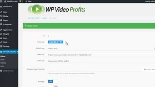 Wp Video Profits Help - How To Insert A Video