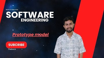 prototype model in software engineering ||#thebwcs