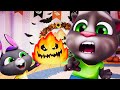 Talking Tom 🐱 Perili ev 😱 Çocuk Filmleri 🎃 Cadılar Bayramı 🎃 Super Toons TV Animasyon
