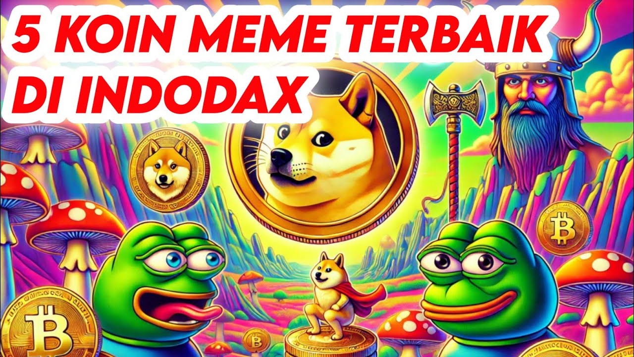 5 MEME KOIN INDODAX YANG POTENSI NAIK 800% TAHUN INI - REKOMENDASI KOIN ...