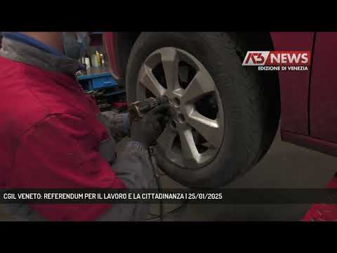 CGIL VENETO: REFERENDUM PER IL LAVORO E LA CITTADINANZA | 25/01/2025