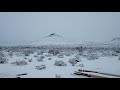 Blizzard in the Chihuahuan Desert - Far West Texas - Terlingua - Off-grid Homestead