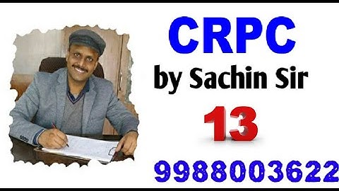 Section 160 and 161 of CrPC. Criminal Procedure Code, 1973