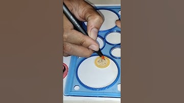 How does this pattern resemble?? 😍|Spirograph designs| Big Wisdom | #spirograph #2024 #shorts