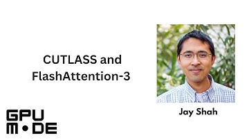 Lecture 36: CUTLASS and Flash Attention 3