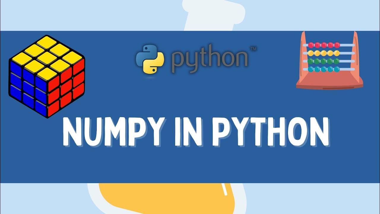 Intro to Numpy | Python tutorials | Python for aBeginners | Lecturer ...
